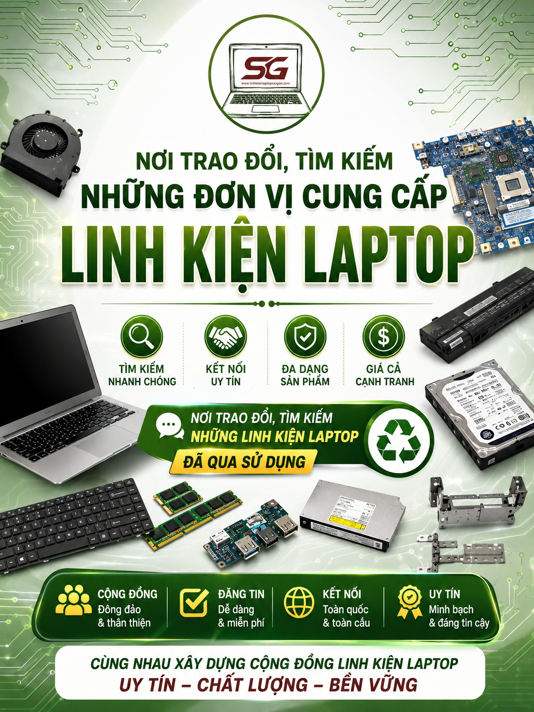 Linh kiện Laptop Sài Gòn